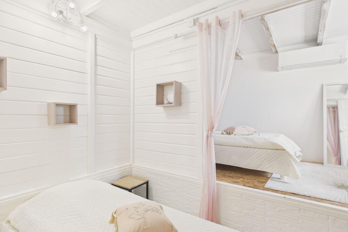 Location villa  au diamant piscine 8 personnes  - chambre 2 lits simples